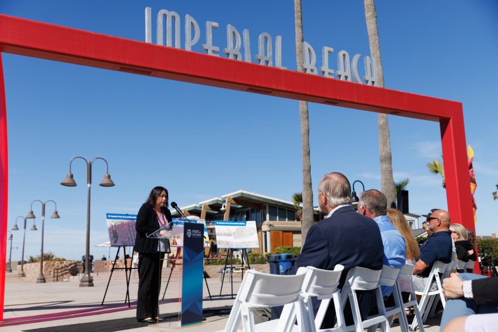 Imperial Beach to get splash pad at Portwood Pier Plaza in partnership with Port of San Diego – San Diego Union-Tribune
