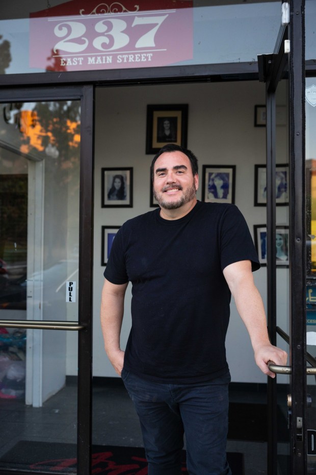 Chris Rubio is the founder and artistic director at Arms Wide Open in El Cajon. The organization offers performing arts classes for people with disabilities. (Zoë Meyers / For The San Diego Union-Tribune)