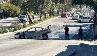Vehicles burn and stores close in Tijuana following the killing of a cartel leader – San Diego Union-Tribune