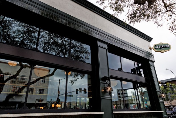 The exterior of À L'ouest in North Park on Tuesday, Feb. 10, 2026 in San Diego. (Kristian Carreon / The San Diego Union-Tribune)