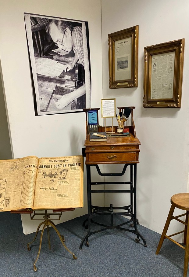 Through a new exhibit, "Pioneer News: Print, Press, Processing," the Pioneers' Museum is focusing on the early days of Imperial Valley. The exhibition opens to the public on Feb. 21, 2026. (Pioneers' Museum)