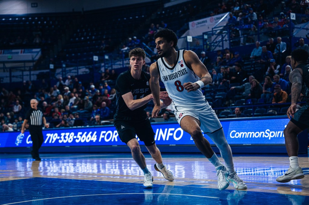 SDSU 88, Air Force 54 ... The bubble, BJ Davis at point and remembering Chet Carney