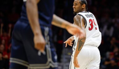 San Diego State beats Utah State, moves into first-place tie