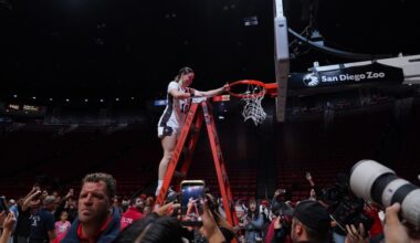 SDSU women clinch at least a tie for Mountain West title; UCSD women fall to UCI