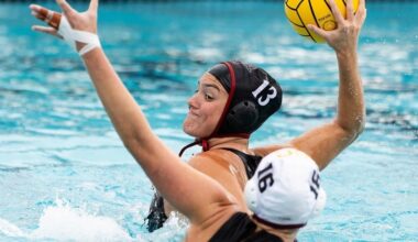 Aztecs shine on golf course, on track and in pool