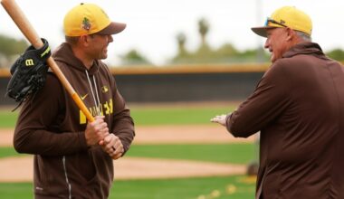 Next step in Padres manager Craig Stammen's education begins with start of spring games
