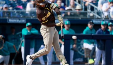 Padres' mixed-up lineup for first spring training game could hint at future plans