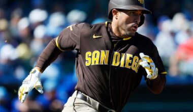 Padres get lots of hits from minor leaguers in rout of Royals