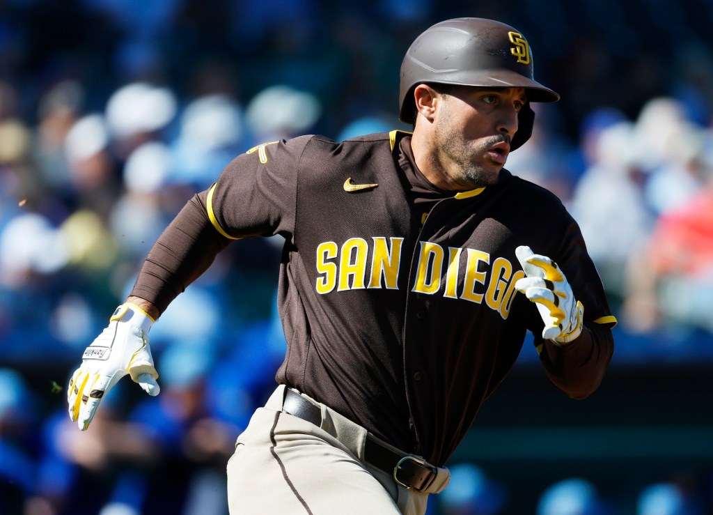 Padres get lots of hits from minor leaguers in rout of Royals