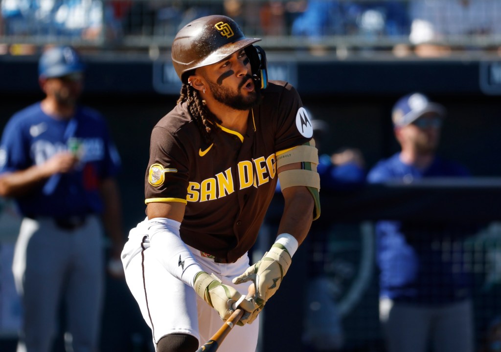 Fernando Tatis Jr. gets two hits, Sung-Mun Song debuts in Padres' spring loss to Dodgers