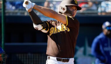 Sped-up education for Sung-Mun Song; Padres could deal from reliever riches