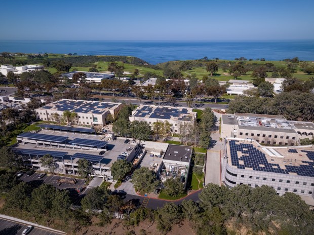 The Sanford Burnham Prebys campus in La Jolla is pictured in 2024. (Nelvin C. Cepeda / The San Diego Union-Tribune)