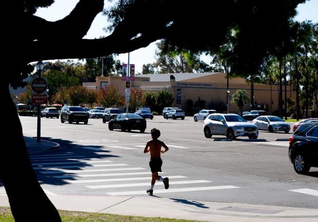 The Palisades Lot in the southern portion of Balboa Park is mostly empty on Jan. 26, 2026, in San Diego. (K.C. Alfred / The San Diego Union-Tribune)
