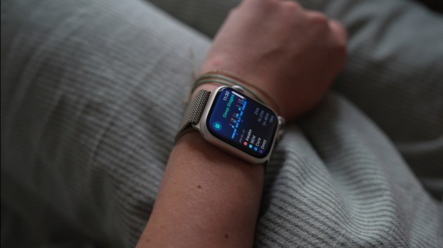 Wearable devices, including Apple Watches, can be used to track sleep. (Emilie Megnien / The Associated Press)