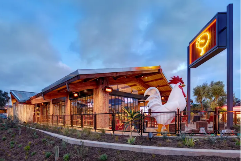 The Crack Shack chicken restaurant in Encinitas