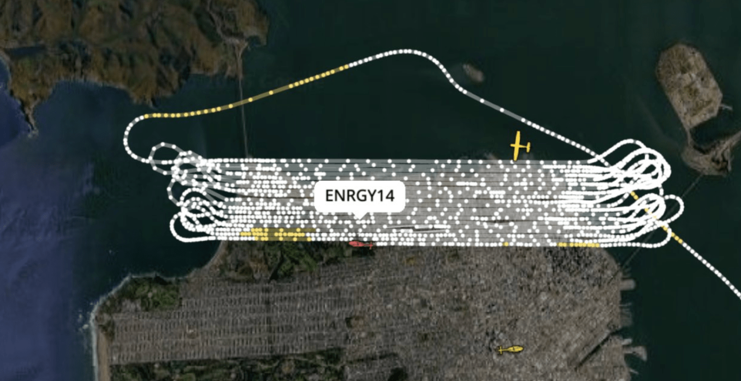 Rare ‘Nuke-Sniffing’ Helicopter Spotted Flying Over San Francisco Ahead of Super Bowl Weekend