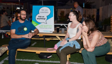 Two Scientists Walk Into a Bar: Science in a New Light