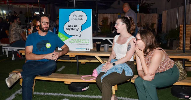 Two Scientists Walk Into a Bar: Science in a New Light