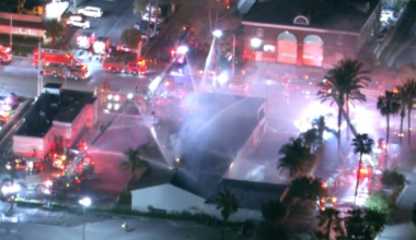 Firefighters battle structure fire in Artesia – NBC Los Angeles