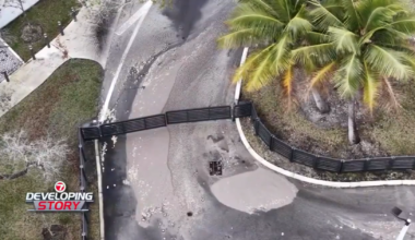 Main break off Oakland Park Blvd. Bridge prompts low water warning - WSVN 7News | Miami News, Weather, Sports