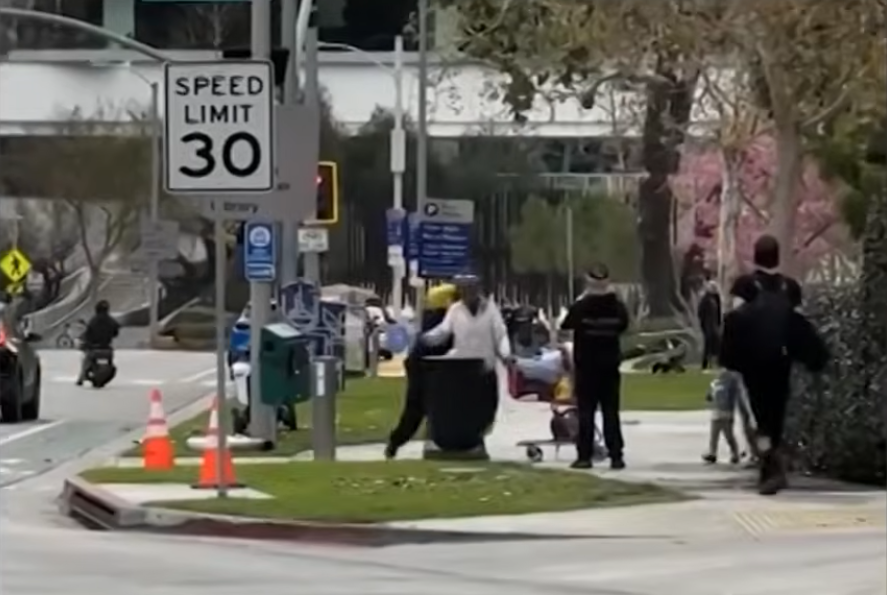 Video shows West Hollywood Security Ambassador throwing punches during park altercation