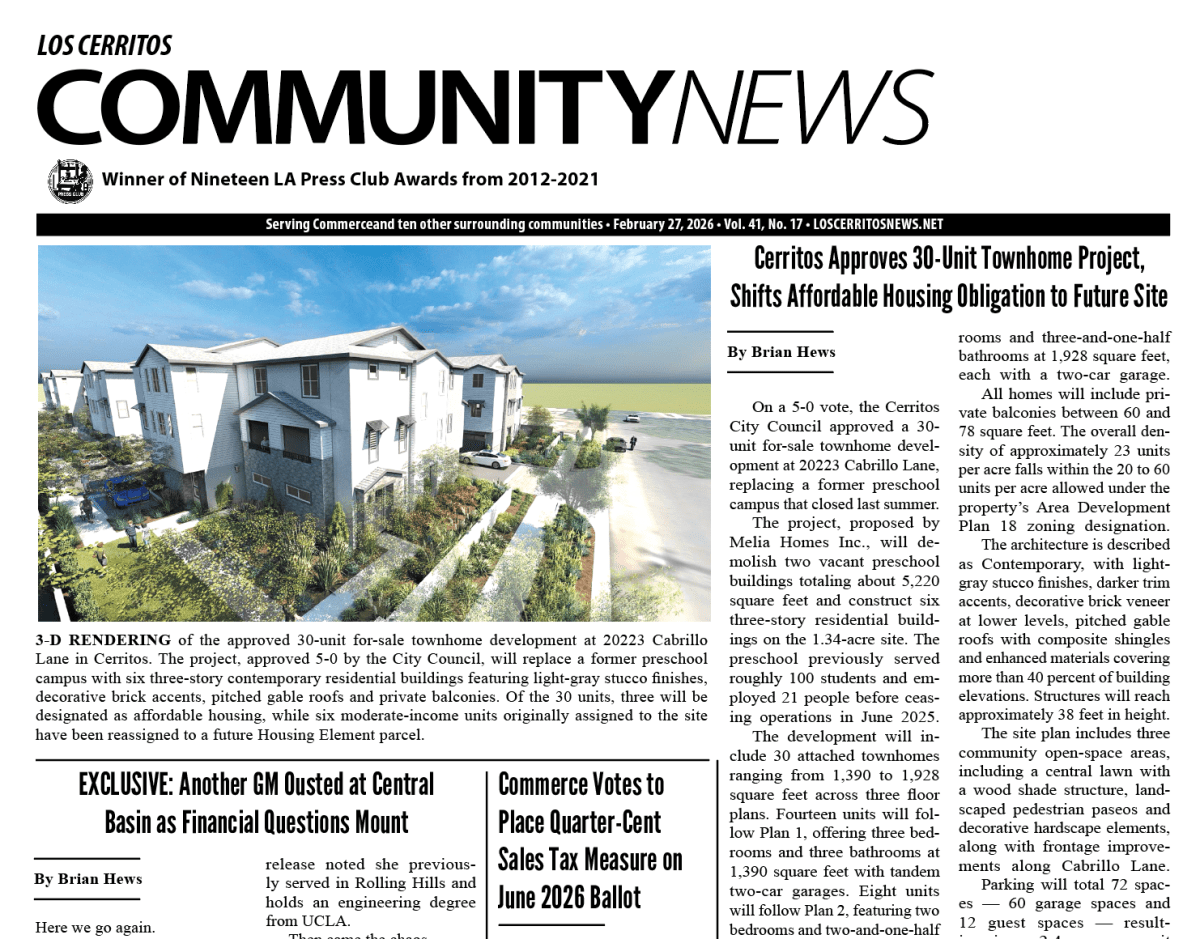 February 27, 2026 Los Cerritos Community News Digital Edition