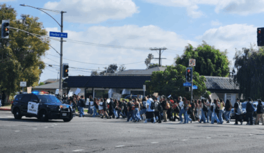 Fullerton High School Students Rally Against ICE in Peaceful Protest