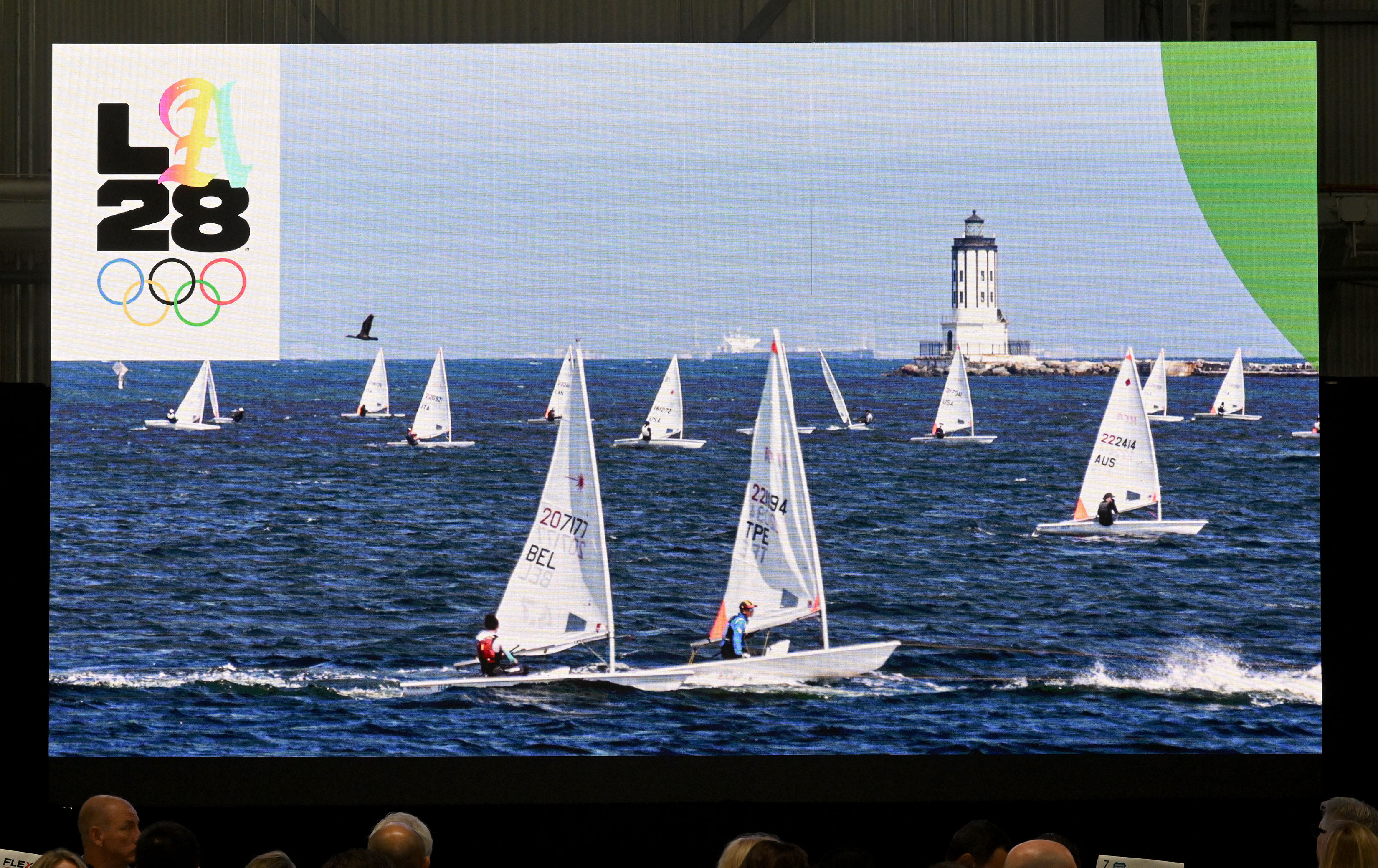 Port of Los Angeles Executive Director Gene Seroka presents a...