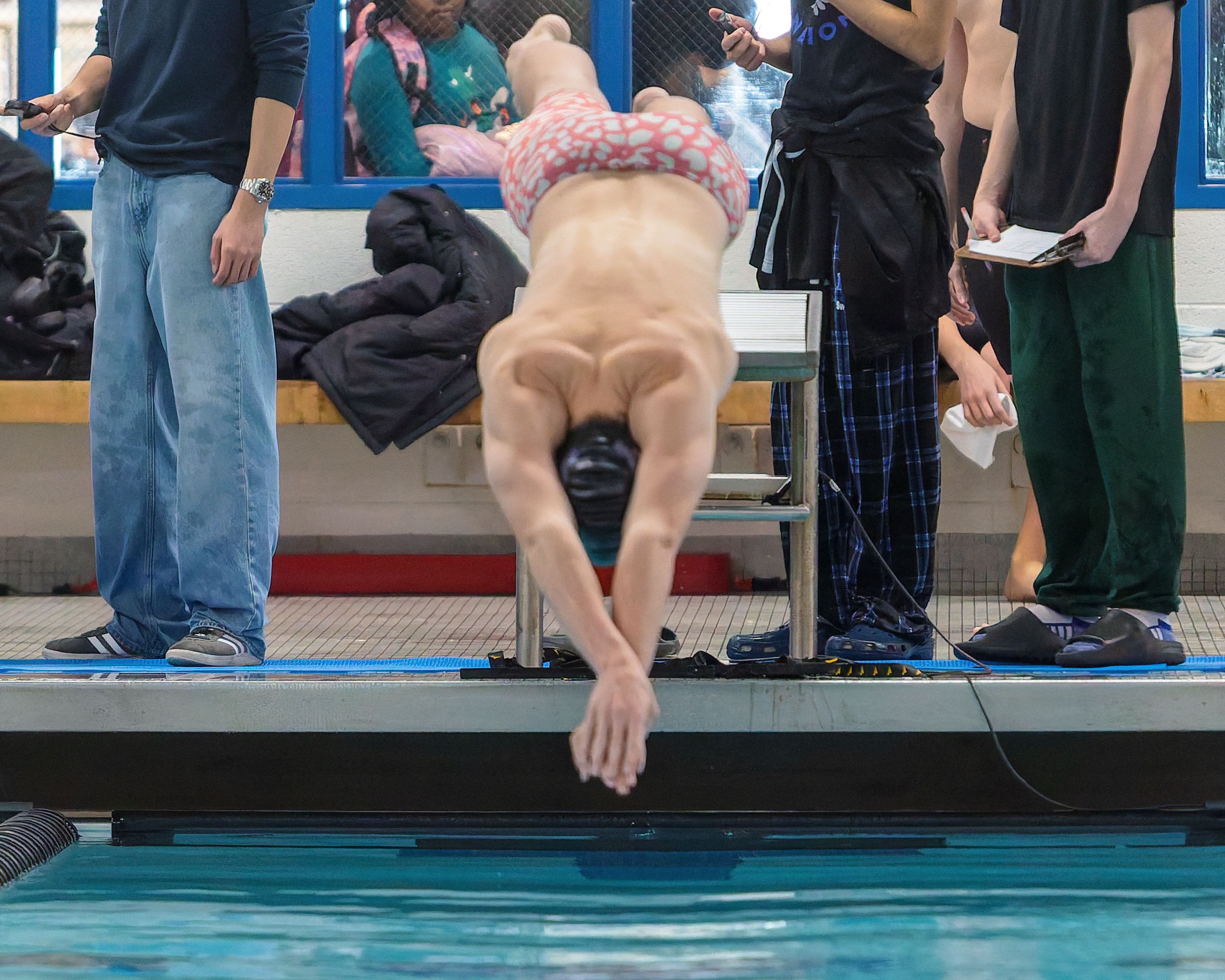 The Oakland County Boys Swim Championships were held Saturday, Feb....