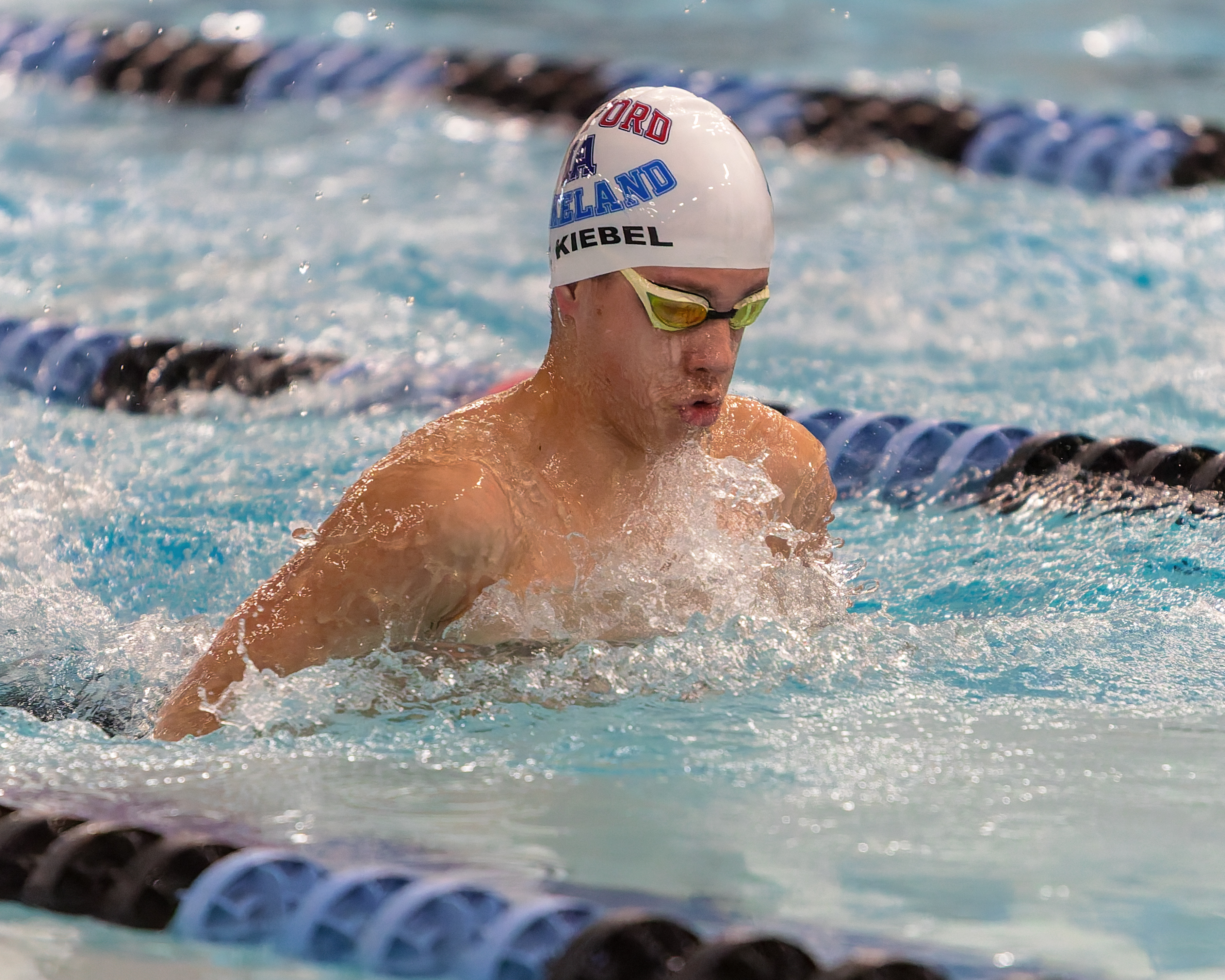 The Oakland County Boys Swim Championships were held Saturday, Feb....