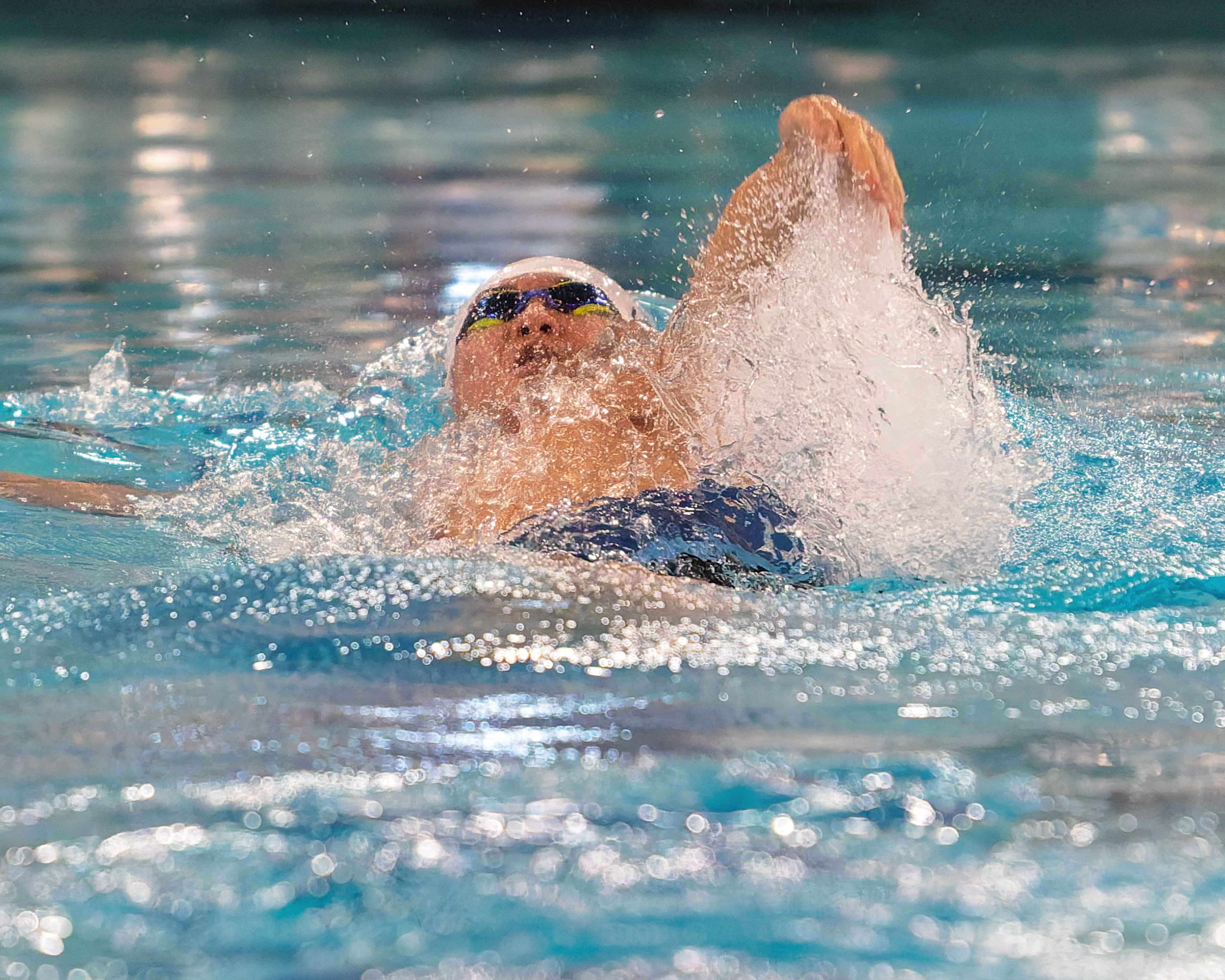 The Oakland County Boys Swim Championships were held Saturday, Feb....