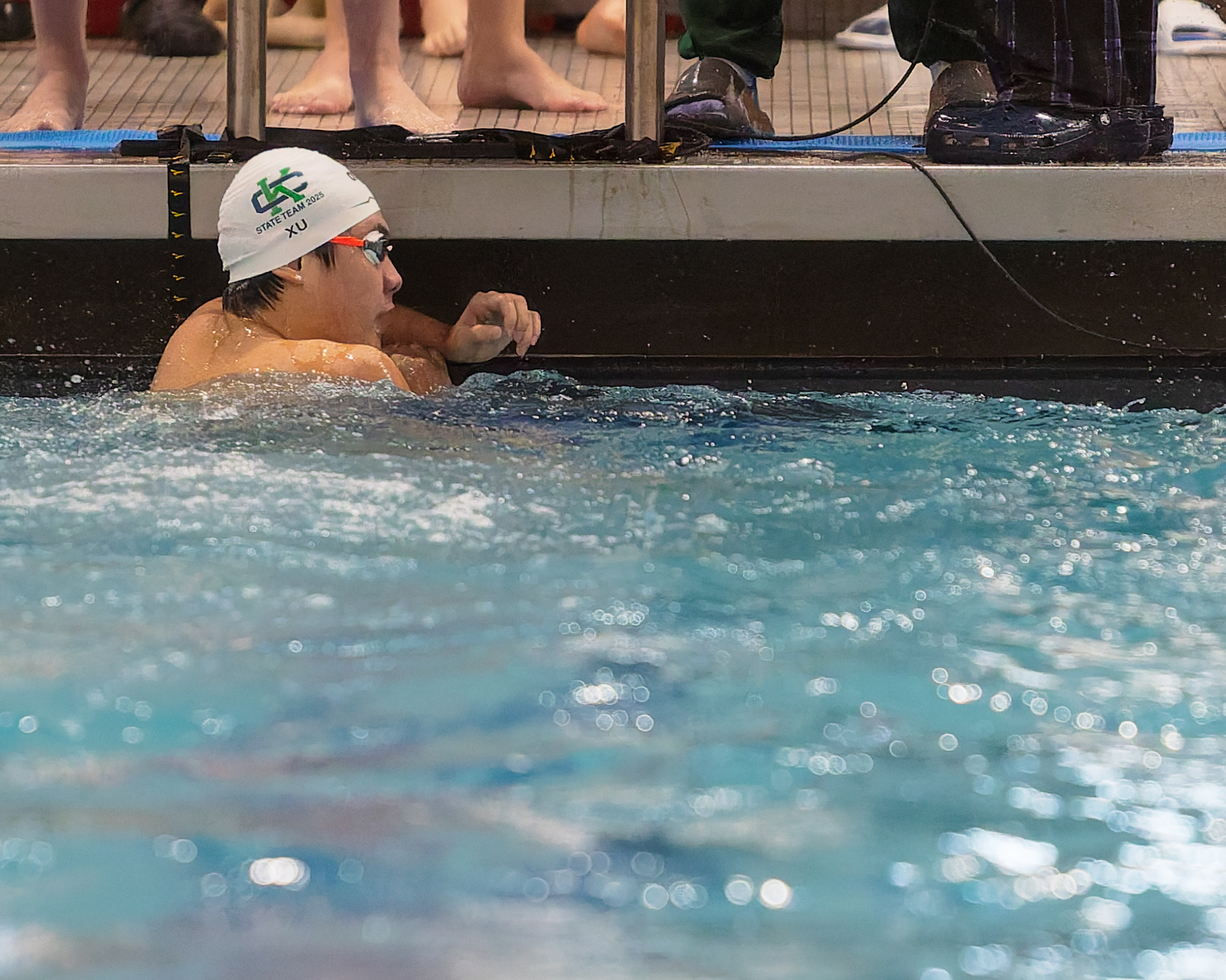 The Oakland County Boys Swim Championships were held Saturday, Feb....