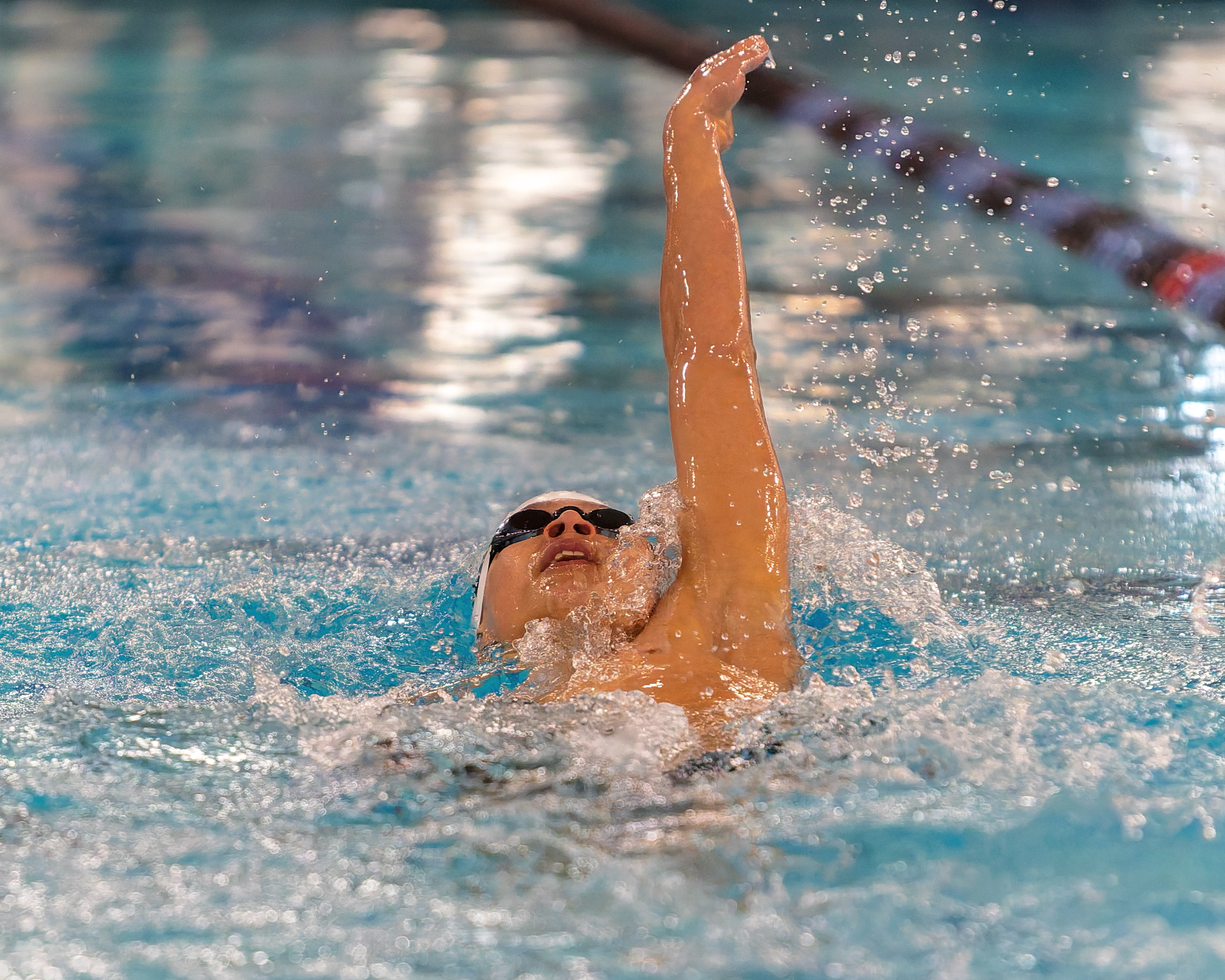 The Oakland County Boys Swim Championships were held Saturday, Feb....