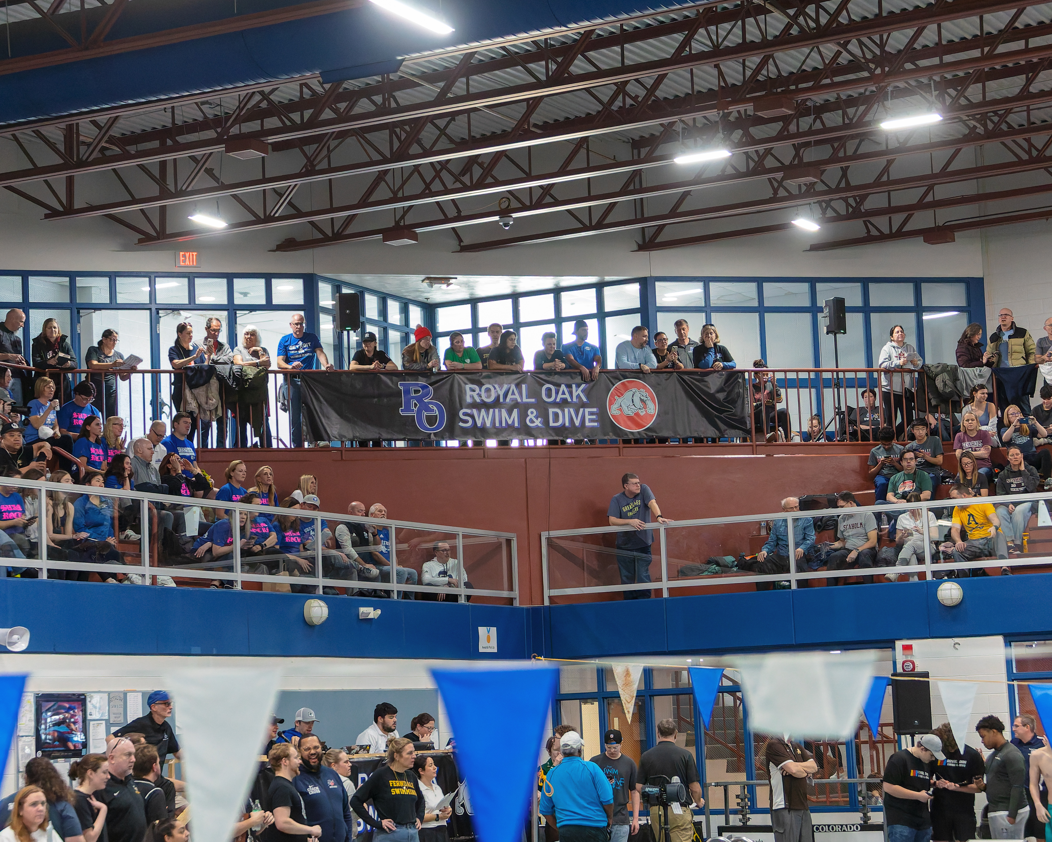 The Oakland County Boys Swim Championships were held Saturday, Feb....