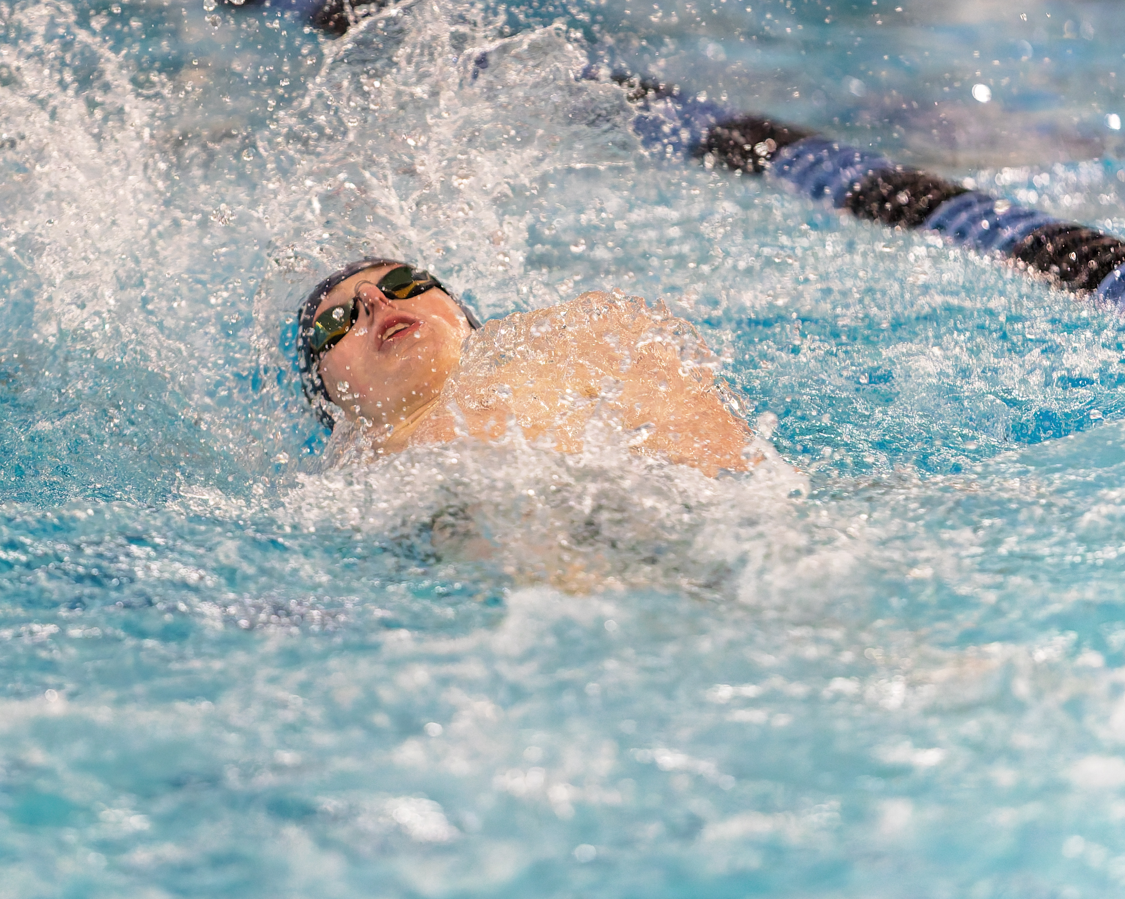 The Oakland County Boys Swim Championships were held Saturday, Feb....