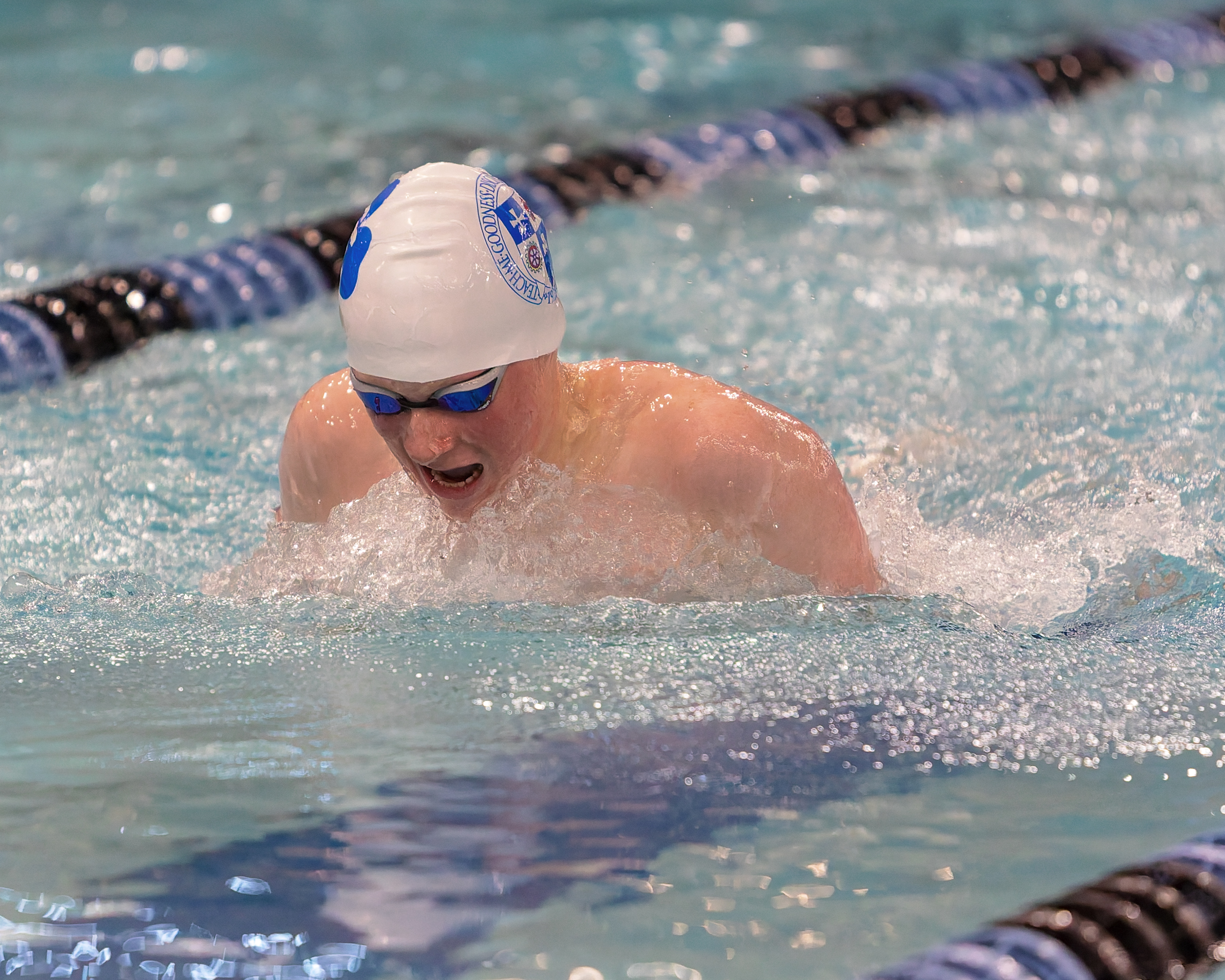 The Oakland County Boys Swim Championships were held Saturday, Feb....