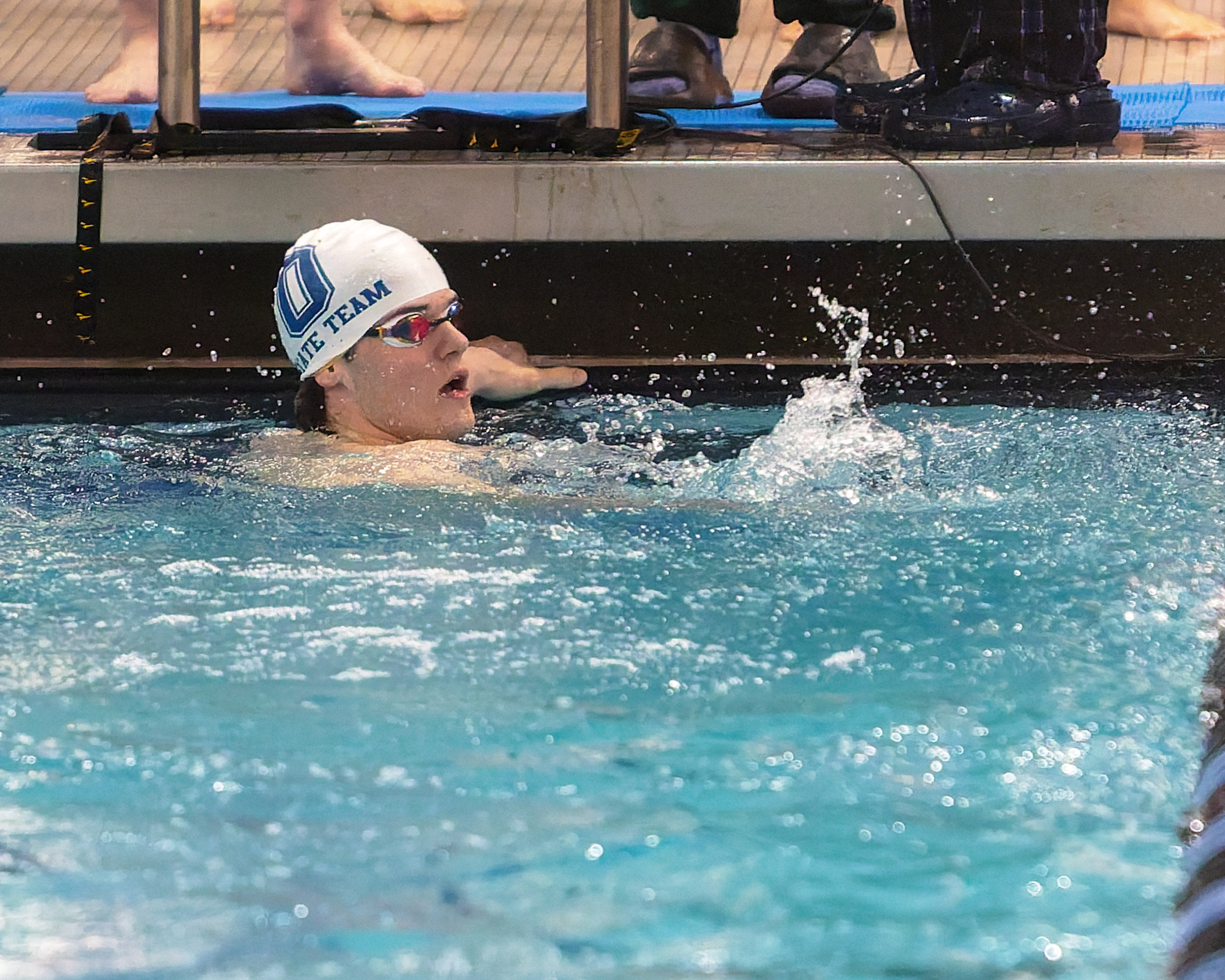 The Oakland County Boys Swim Championships were held Saturday, Feb....