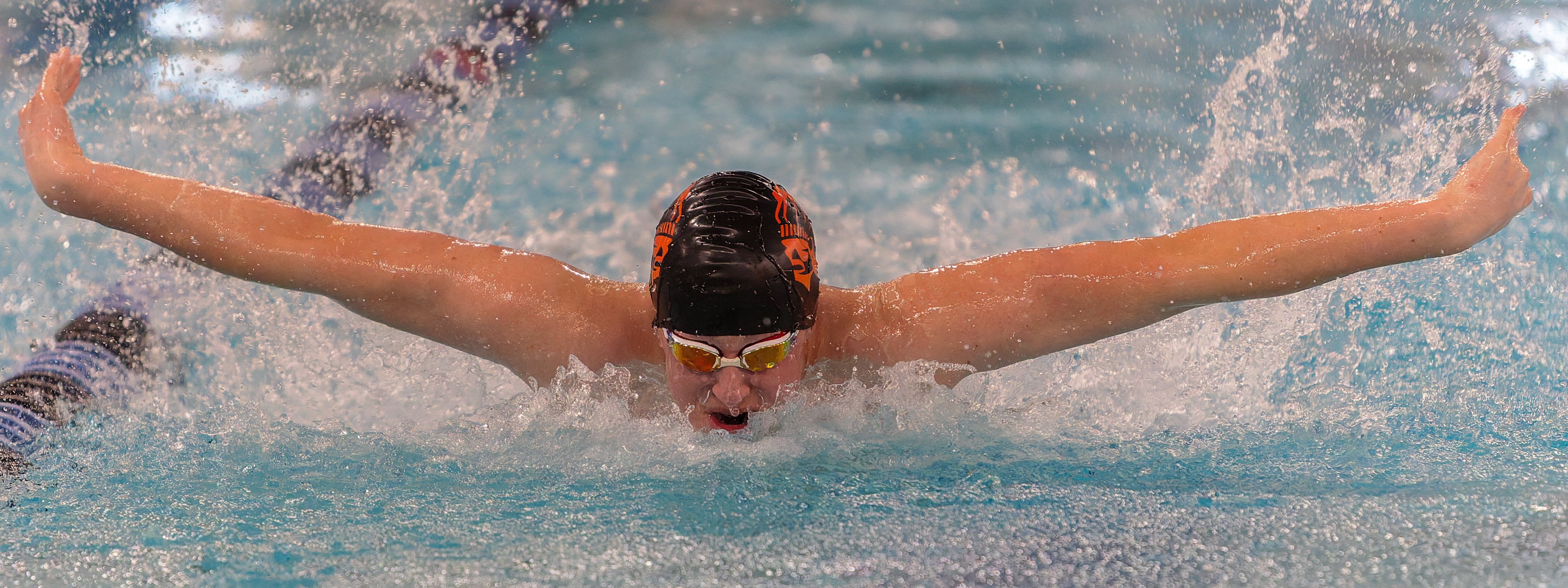 The Oakland County Boys Swim Championships were held Saturday, Feb....