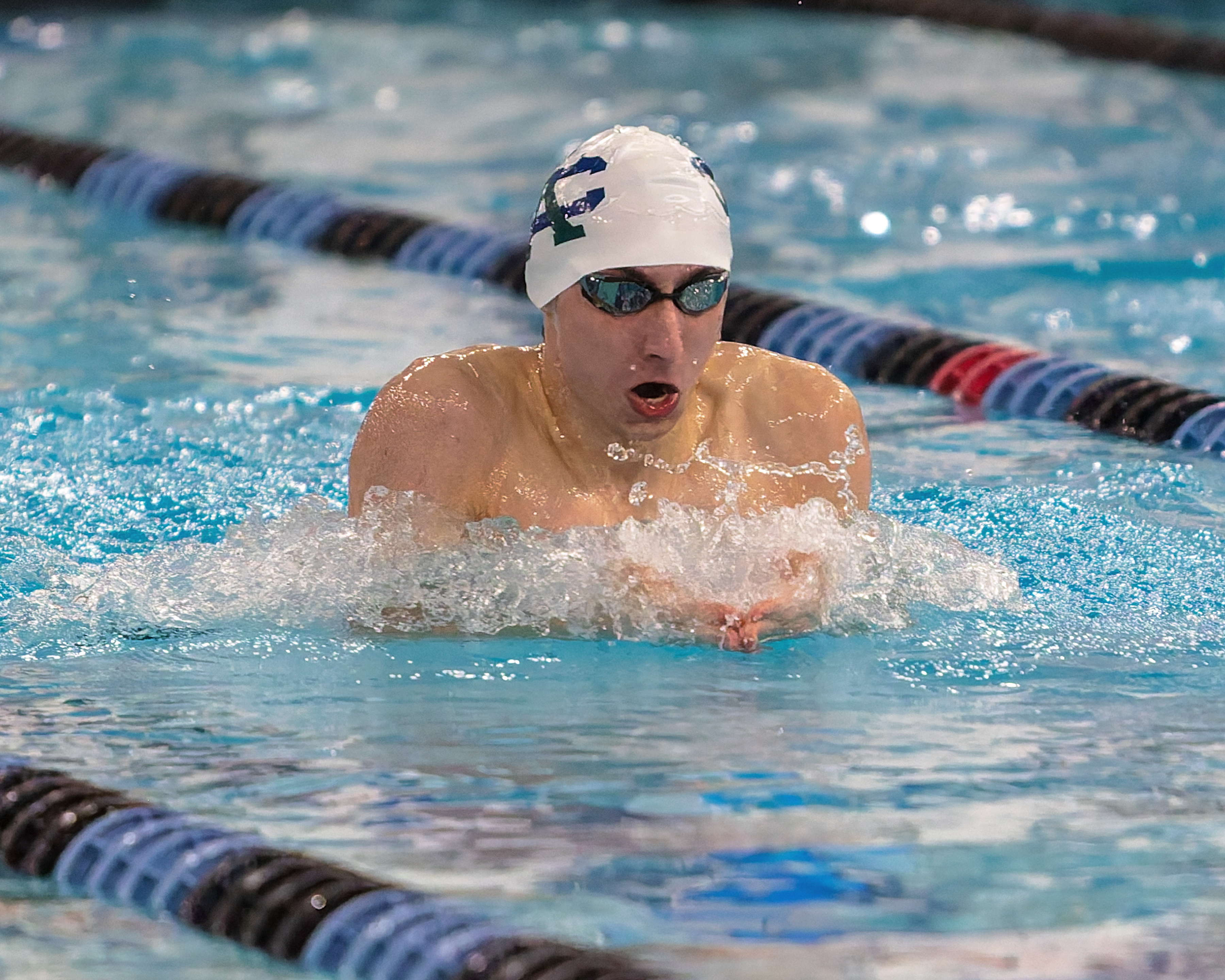 The Oakland County Boys Swim Championships were held Saturday, Feb....