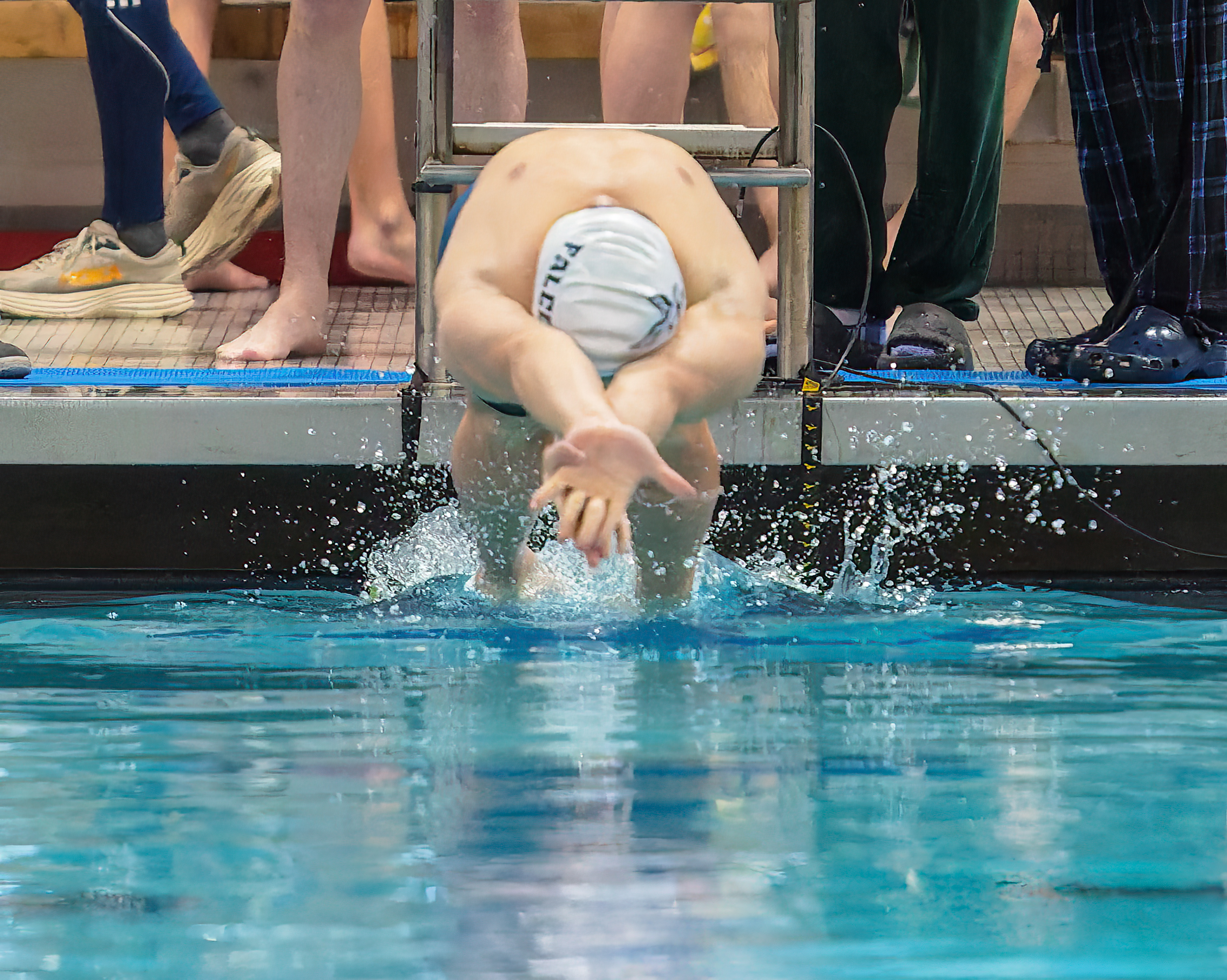 The Oakland County Boys Swim Championships were held Saturday, Feb....