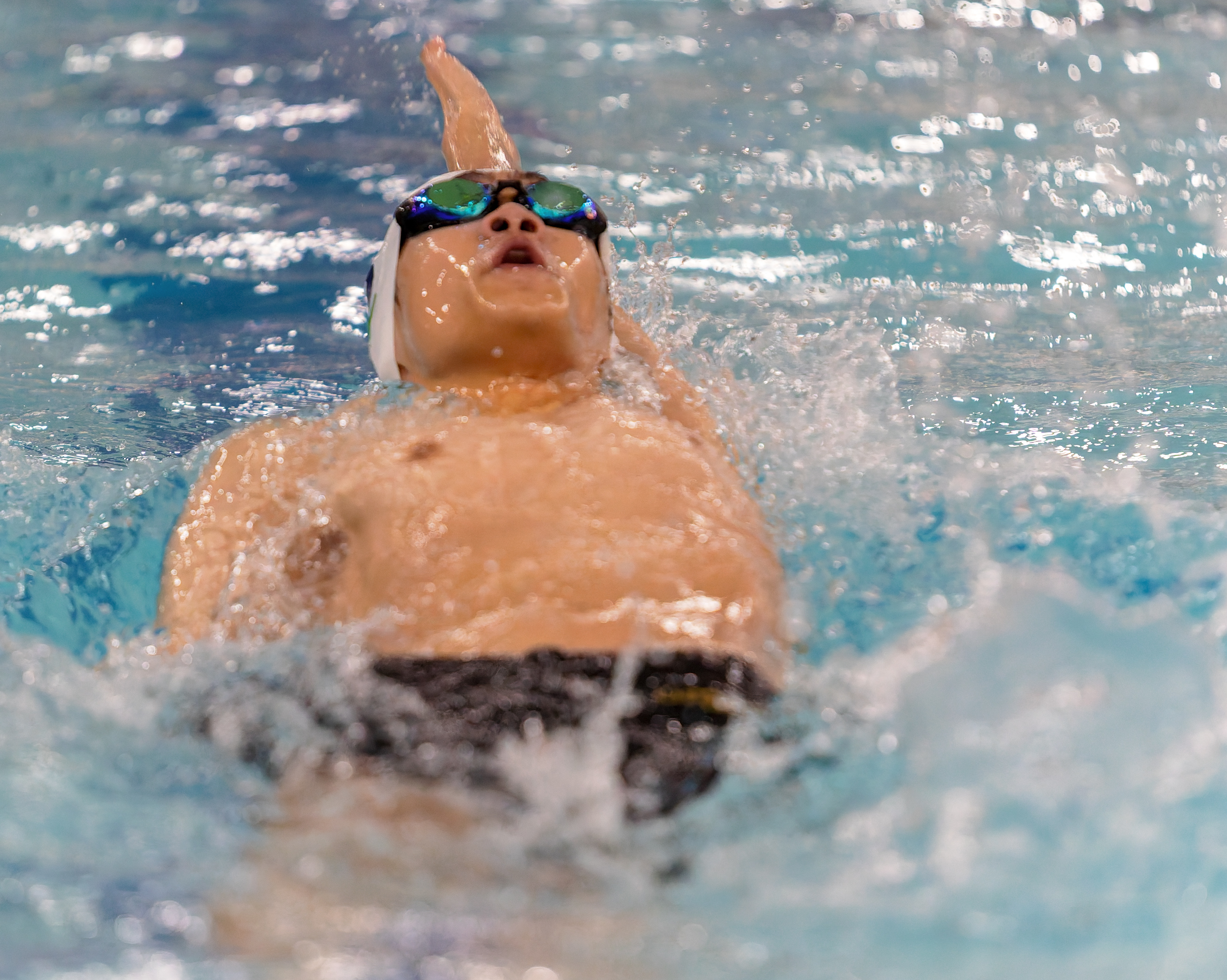 The Oakland County Boys Swim Championships were held Saturday, Feb....