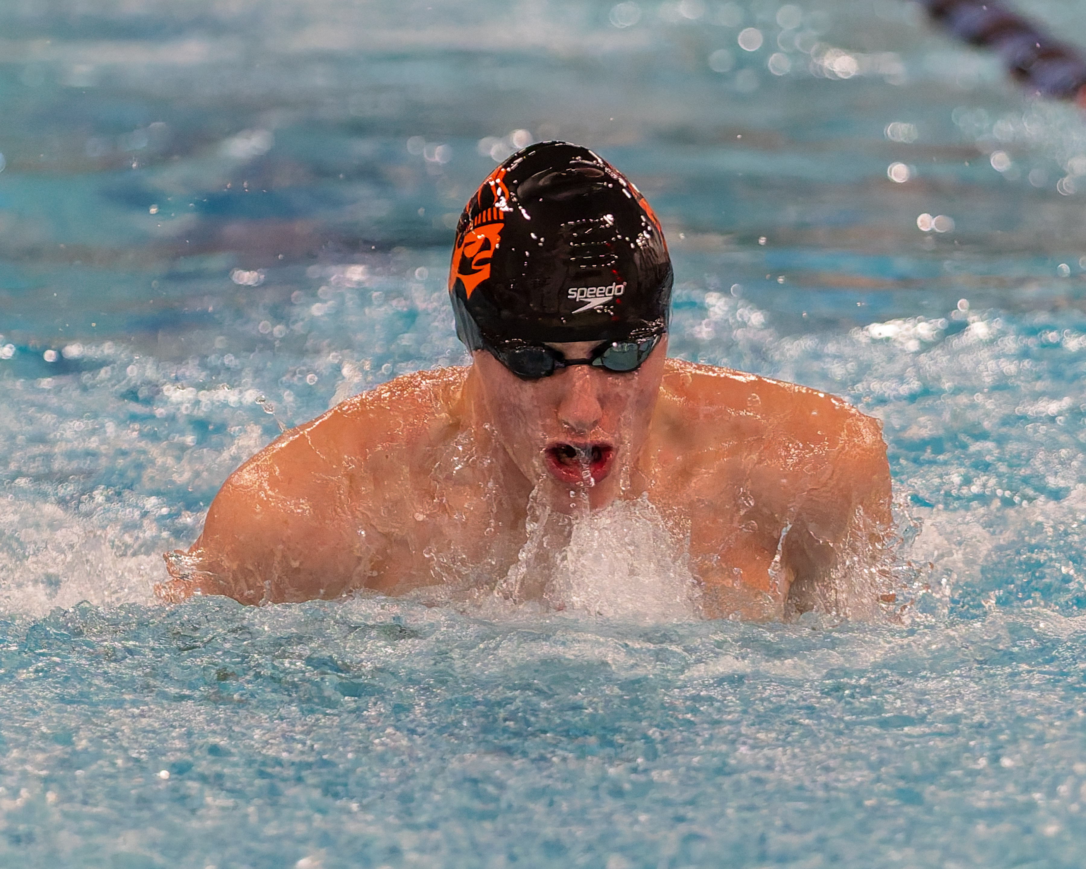 The Oakland County Boys Swim Championships were held Saturday, Feb....