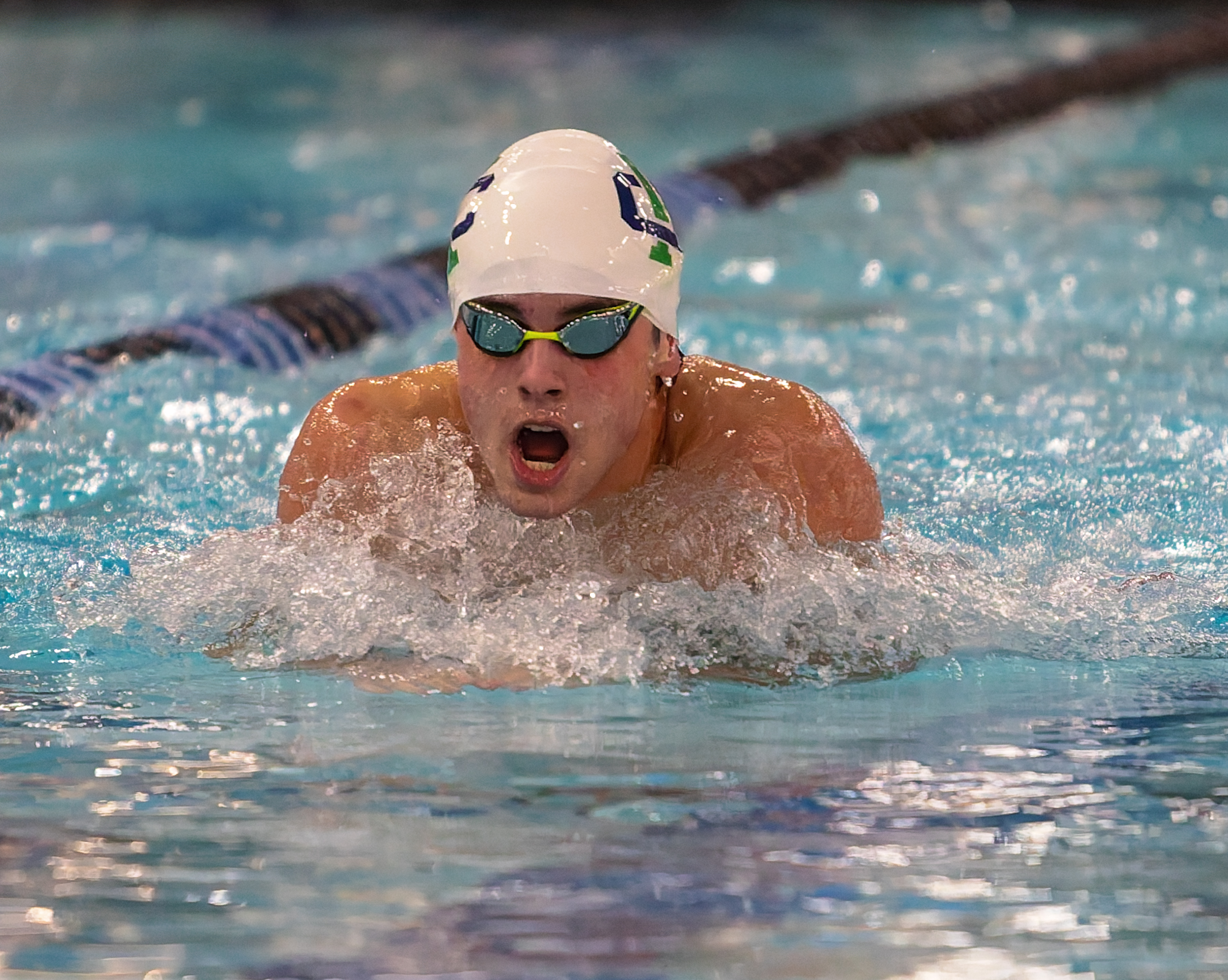 The Oakland County Boys Swim Championships were held Saturday, Feb....