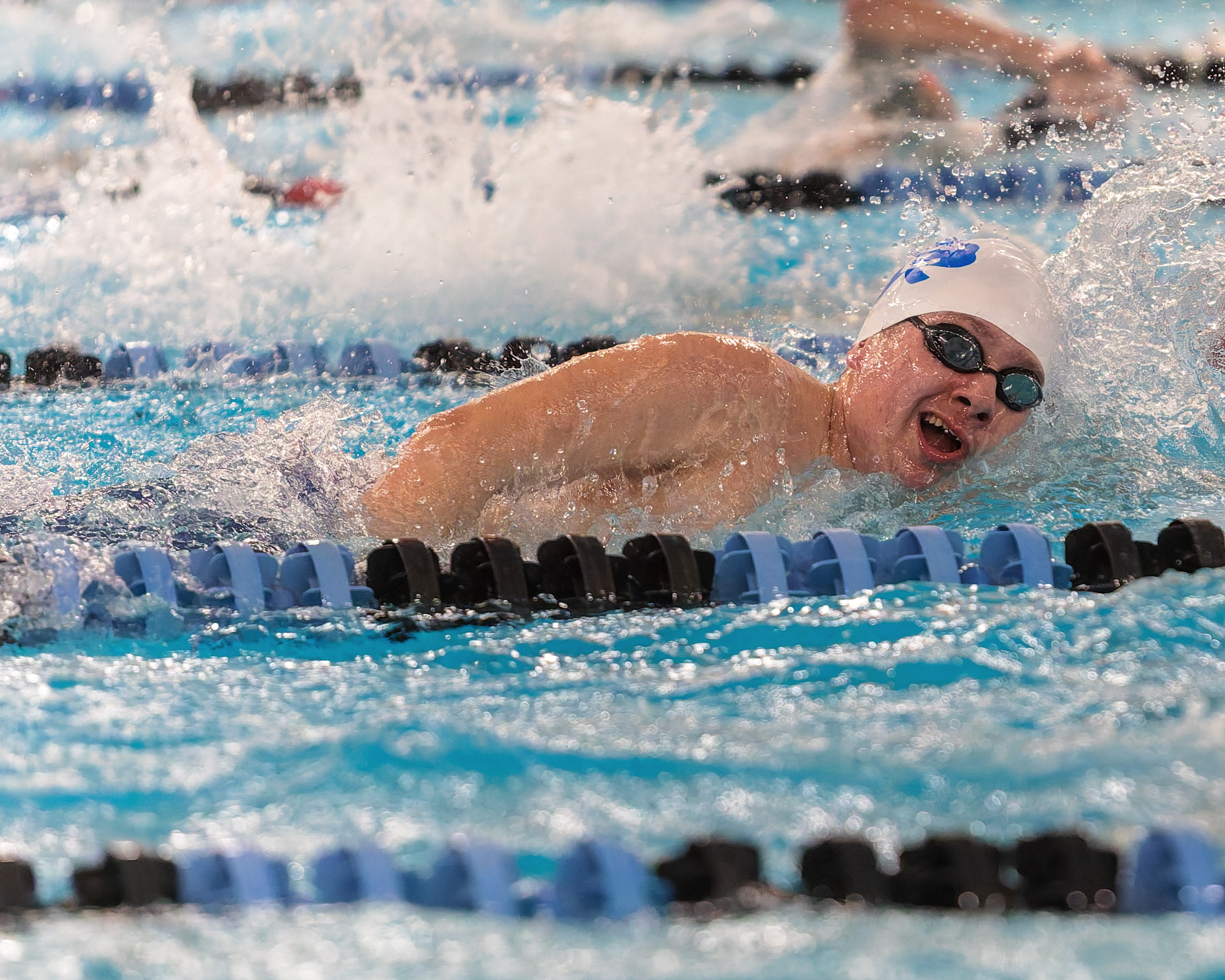 The Oakland County Boys Swim Championships were held Saturday, Feb....