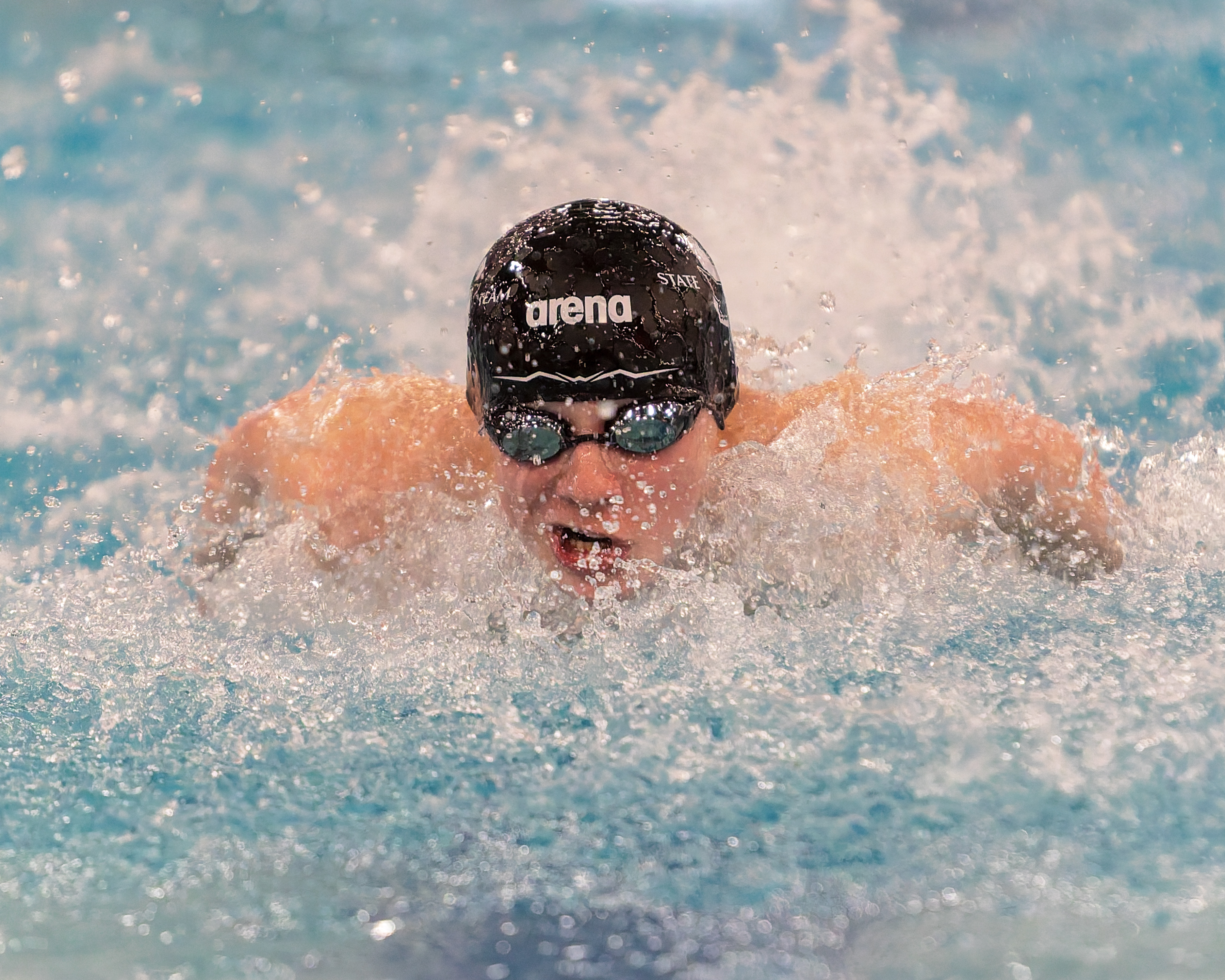 The Oakland County Boys Swim Championships were held Saturday, Feb....