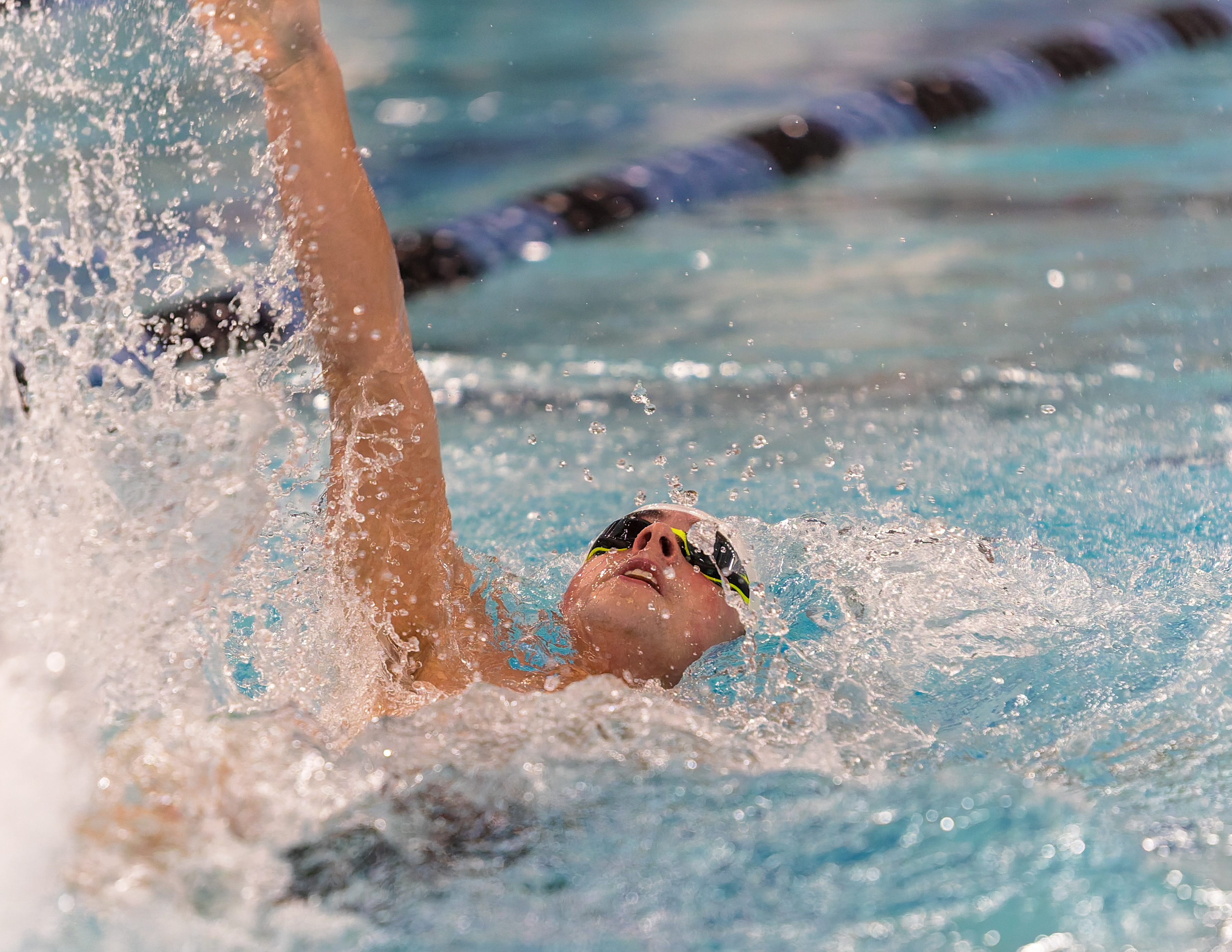 The Oakland County Boys Swim Championships were held Saturday, Feb....