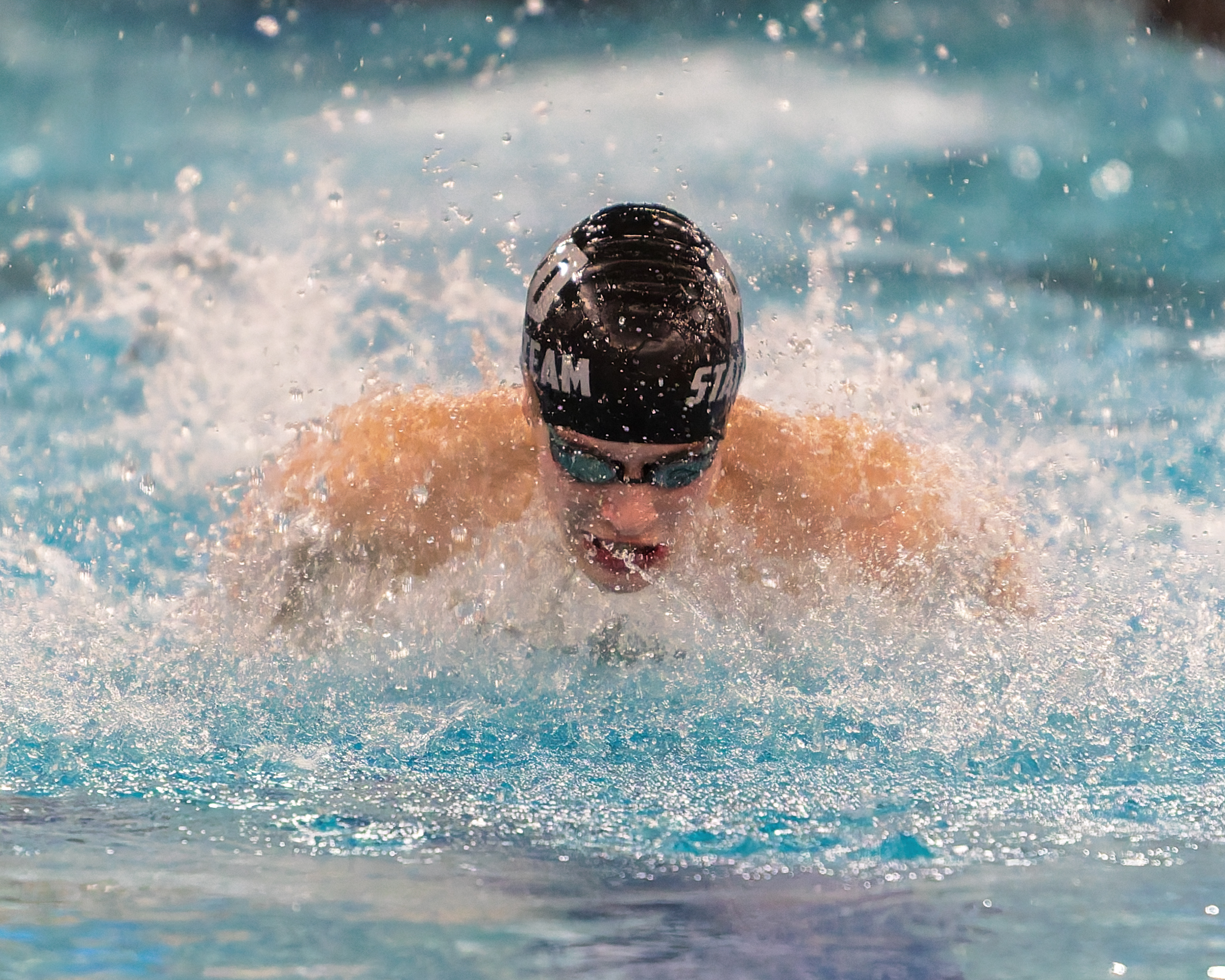 The Oakland County Boys Swim Championships were held Saturday, Feb....