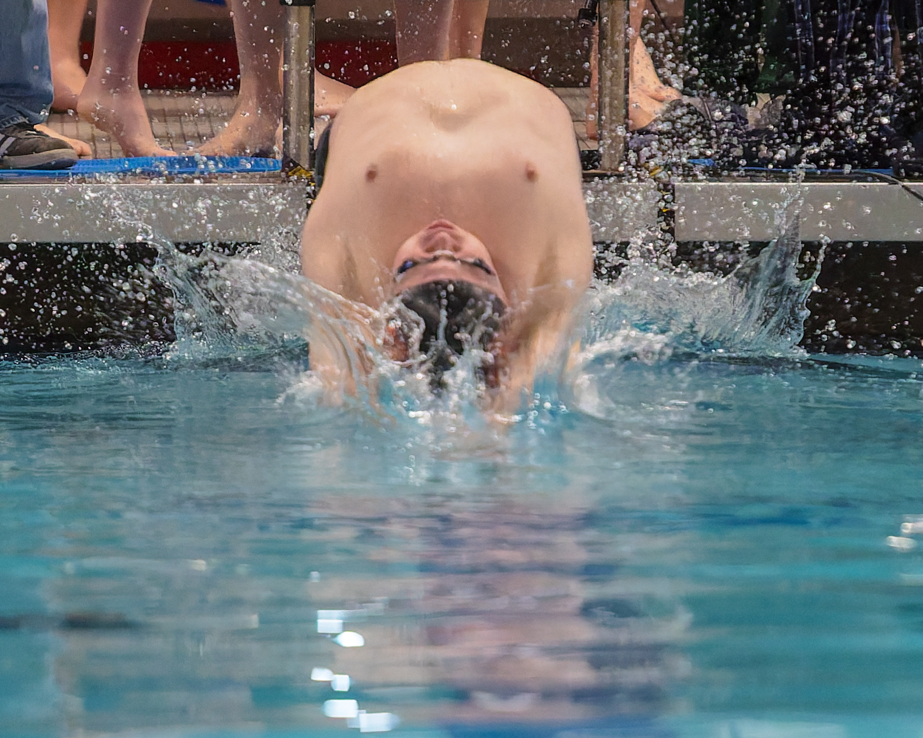 The Oakland County Boys Swim Championships were held Saturday, Feb....