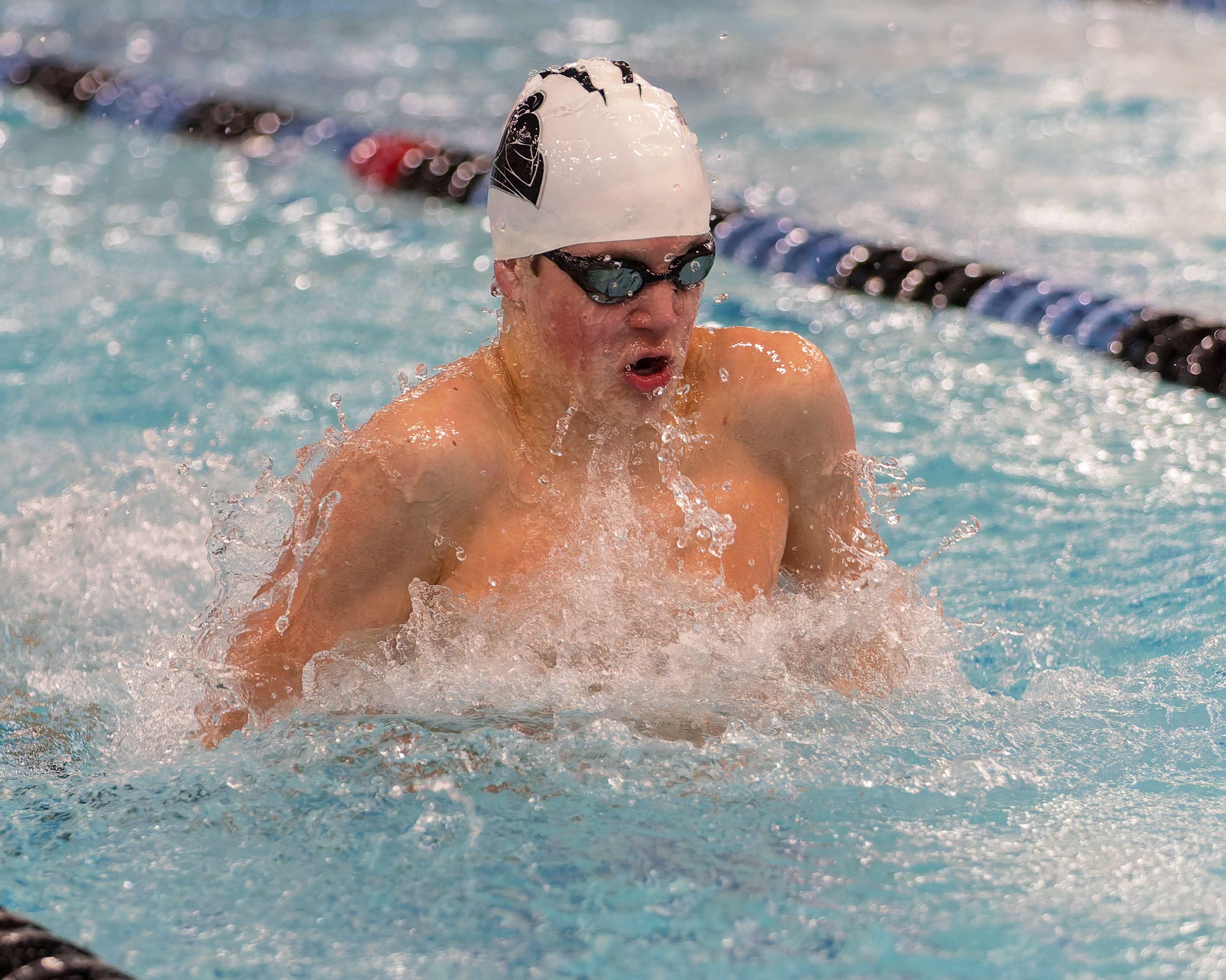 The Oakland County Boys Swim Championships were held Saturday, Feb....