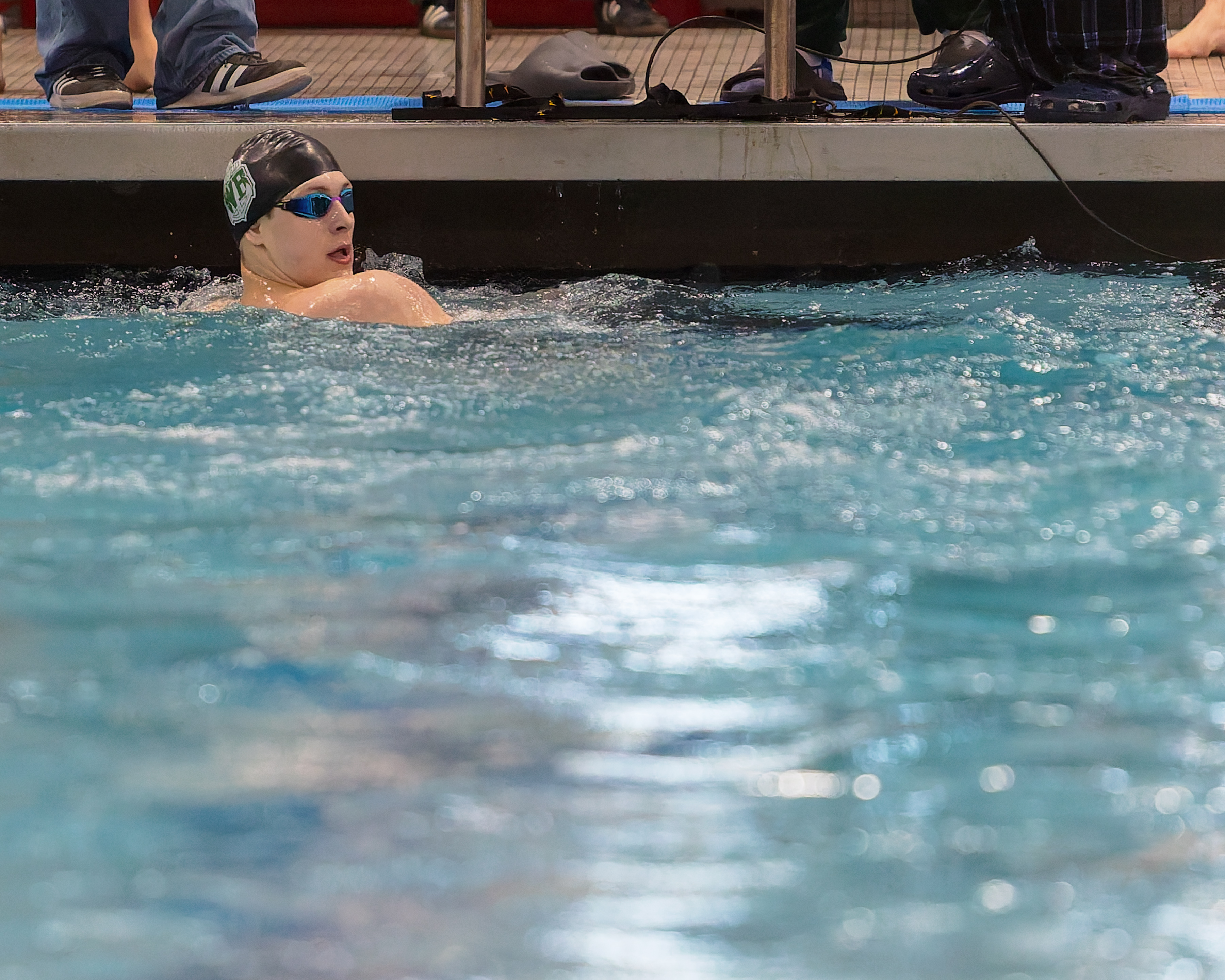 The Oakland County Boys Swim Championships were held Saturday, Feb....
